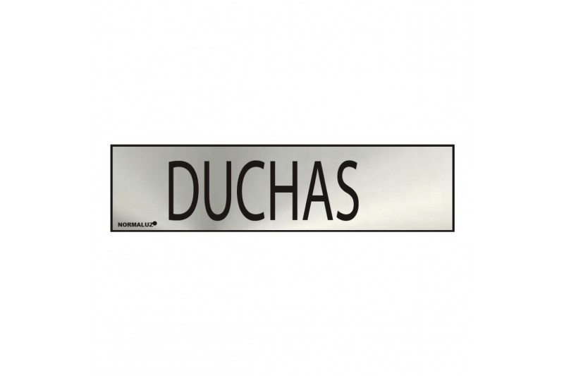 Sign Normaluz Duchas Adhesive...