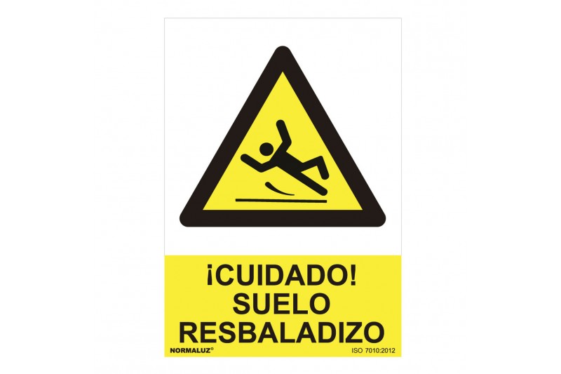 Schild Normaluz Cuidado suelo...