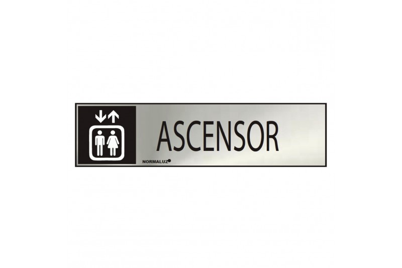 Sign Normaluz Ascensor Adhesive...