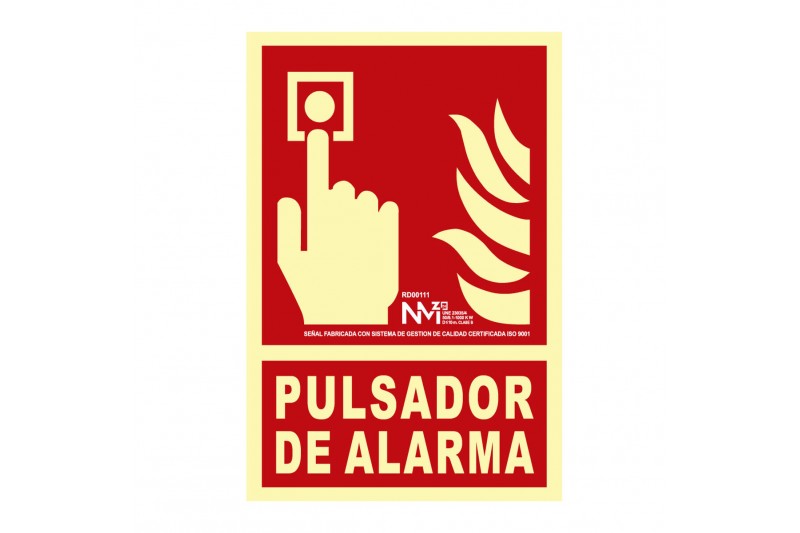 Bord Normaluz Pulsador de alarma PVC...