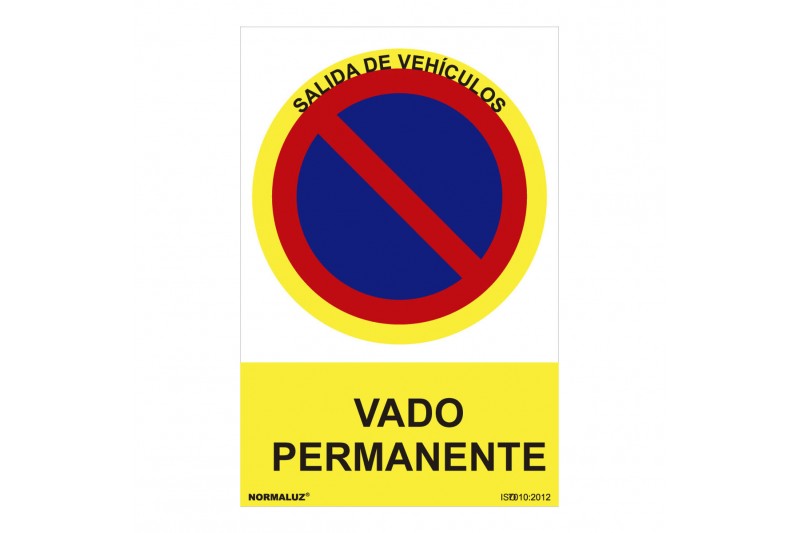 Bord Normaluz Vado Permanente PVC (30...