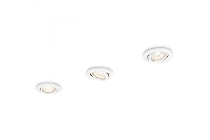 Focus lights Philips GU10 White Ø 9 cm