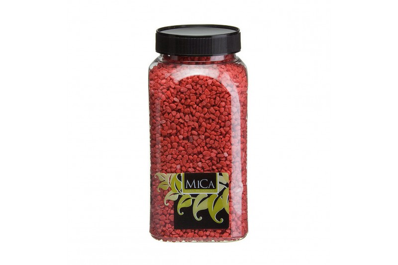 Ghiaia Mica Decorations Rosso 650 ml