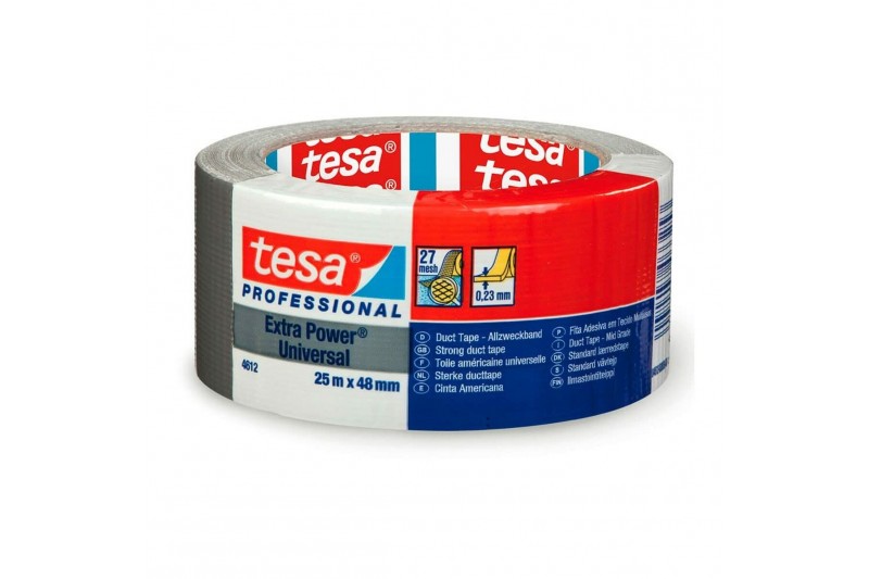 Duct tape TESA Silver (25 m x 48 mm)