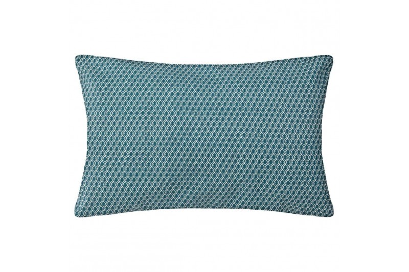 Coussin Atmosphera Otto Bleu Coton...