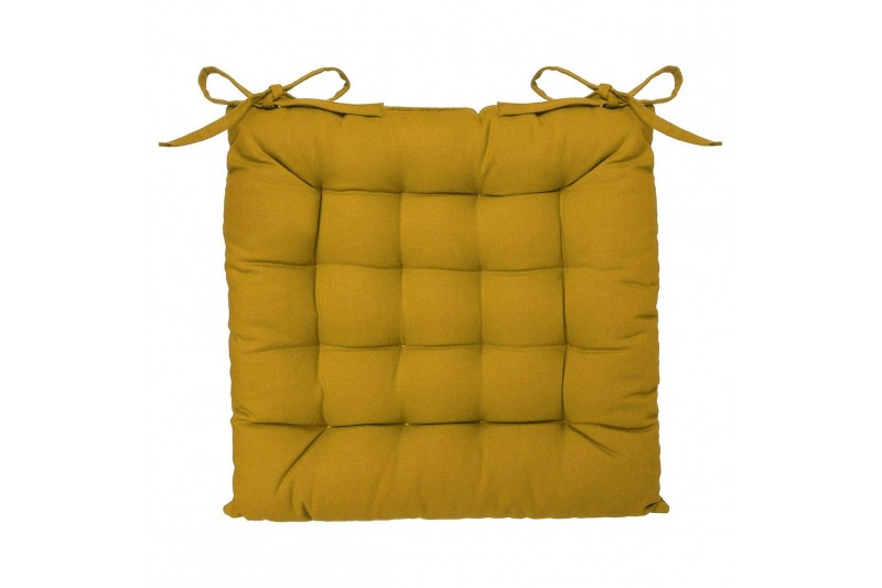 Coussin de chaise Atmosphera Moutarde...