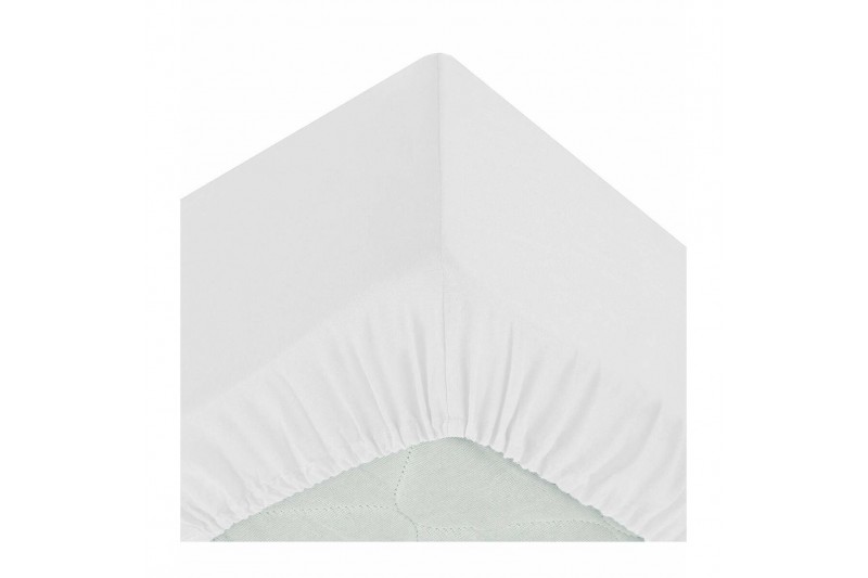 Drap housse Atmosphera Blanc (160 x...