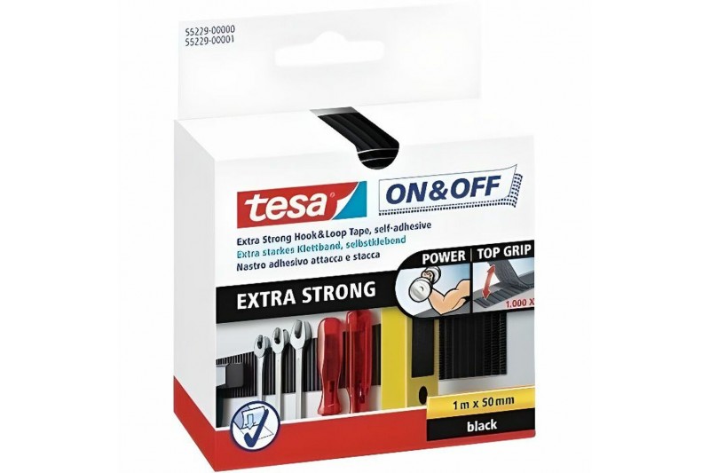 Adhesive Tape TESA On & Off Velcro