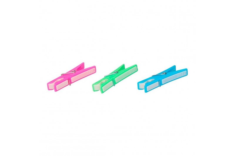 Clothes Pegs EDM Plastic (12 Pieces)