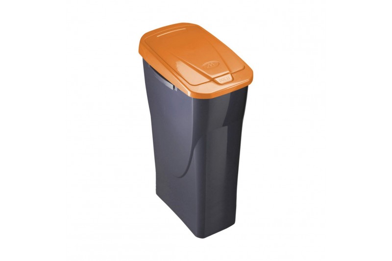 Rubbish bin Black/Orange...