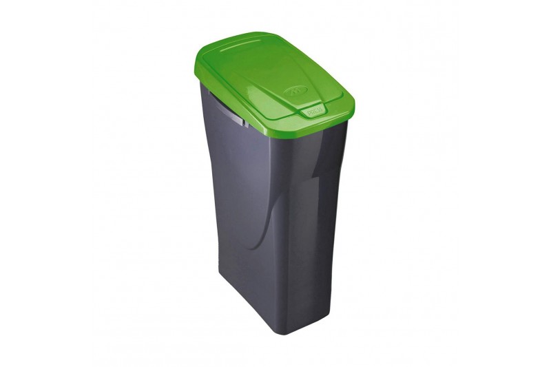 Rubbish bin Black/Green polypropylene...