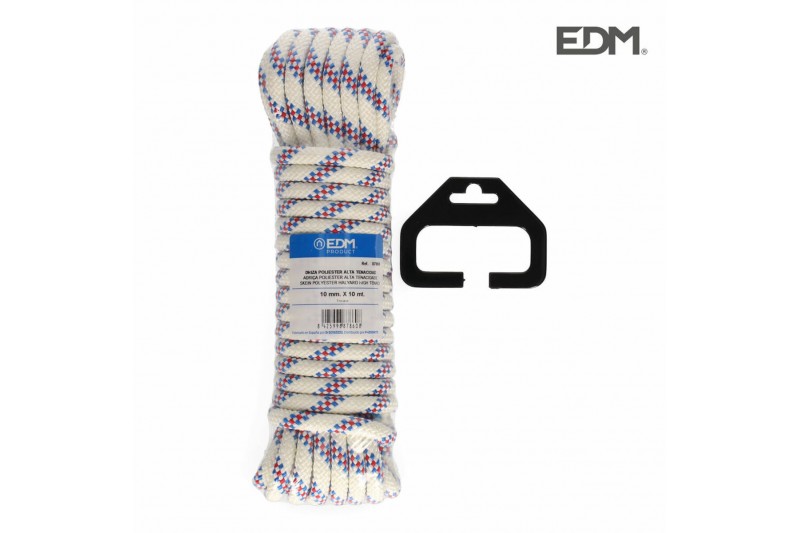 écheveau tressé EDM 10 m Polyester