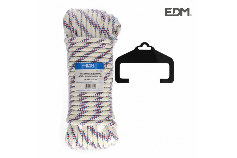 Braided rope EDM Polyester 20 m