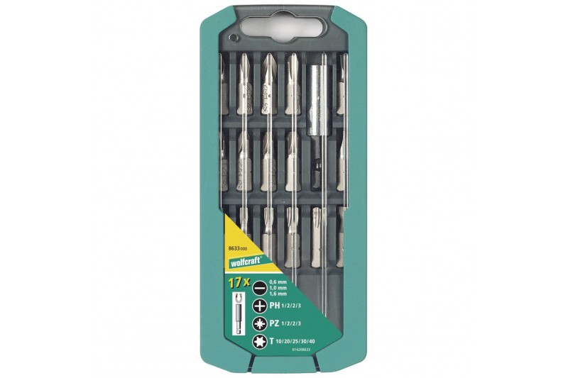 Bit set Wolfcraft 8633000 Screwdriver