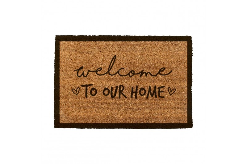 Doormat EDM Brown Fibre (40 x 60 cm)