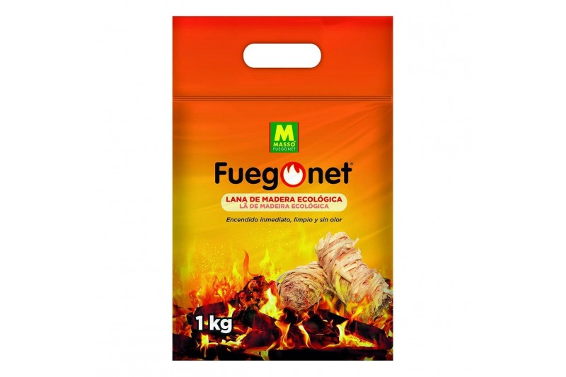 Firelighters Massó Wood Wools (1 kg)