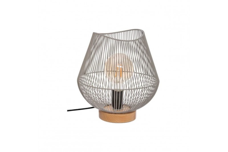 Desk lamp Atmosphera Jena Grey Metal...