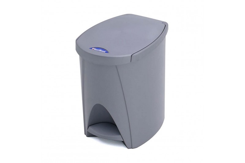 Pedal bin Silver (7 L)