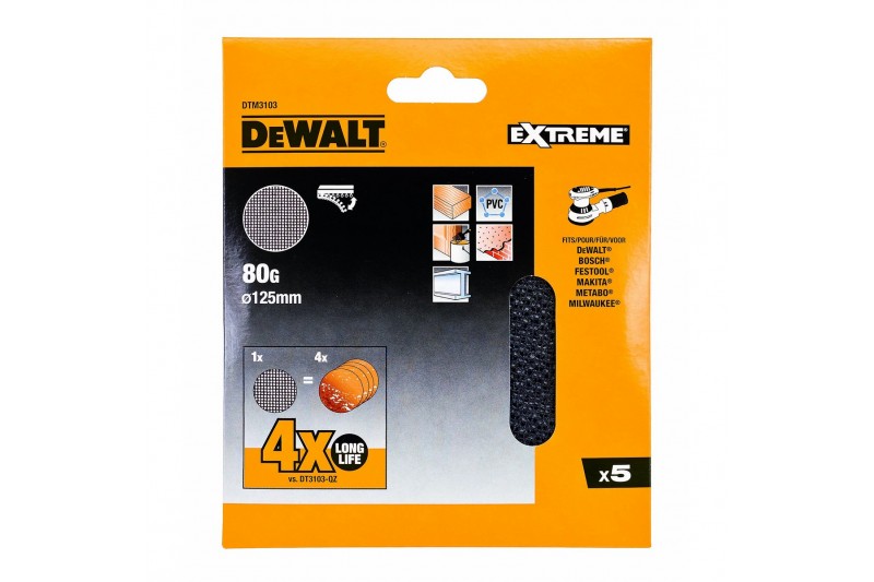 Dischi abrasivi Dewalt dtm3103-qz Ø...