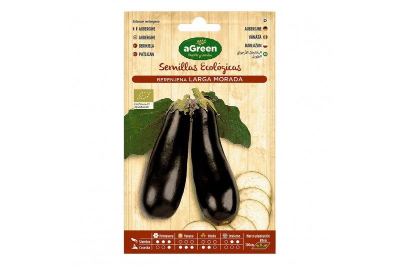 Graines aGreen Écologique Aubergine