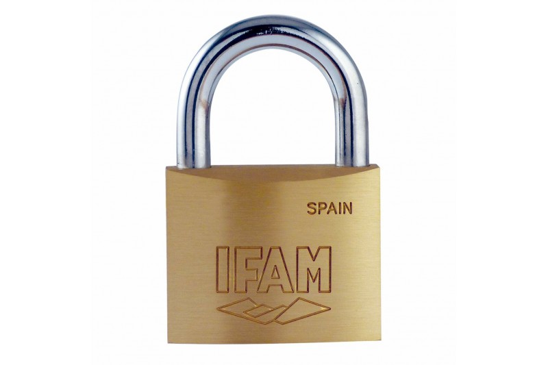 Key padlock IFAM K50 Brass normal (5 cm)