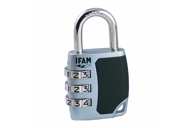 Combination padlock IFAM C35S Steel...