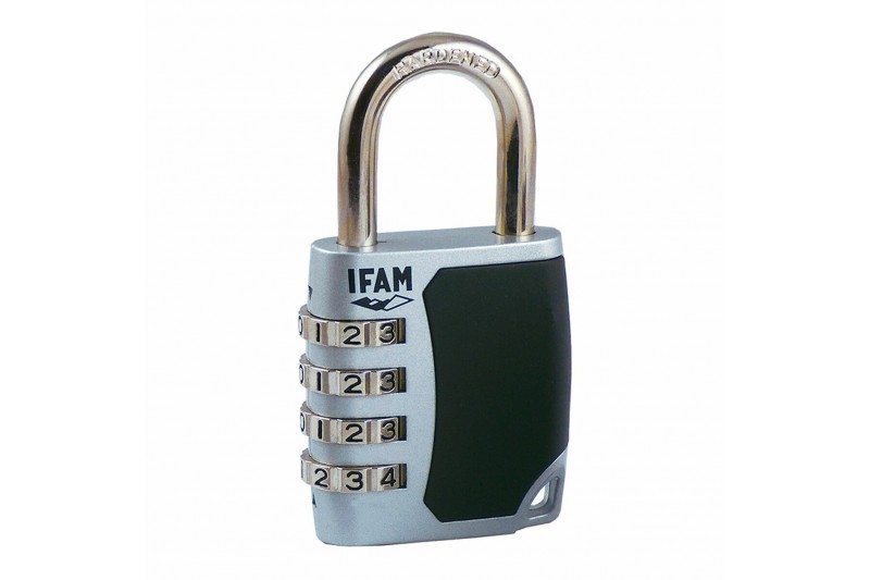 Combination padlock IFAM C45S Steel...