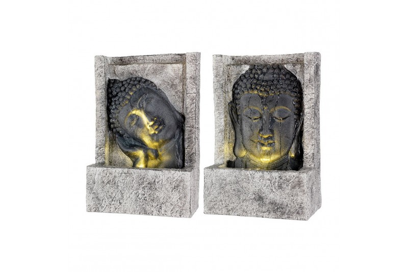 Garden fountain Face Buddha Polyresin...