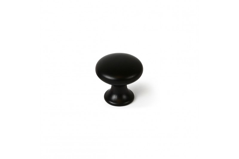 Doorknob Rei 760 Circular Matt Black...