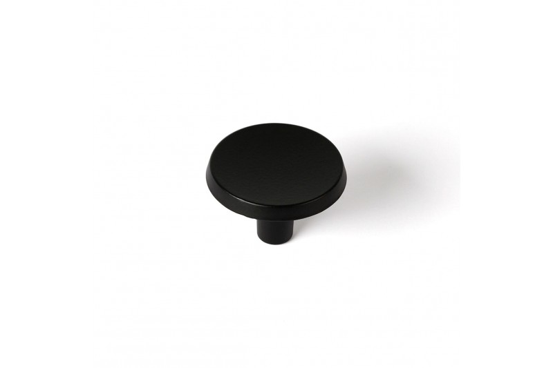 Doorknob Rei 774 Circular Matt Black...