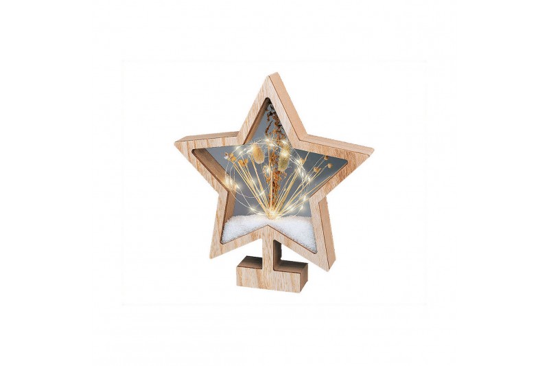 Christmas star 4 x 26 x 28 cm LED Light