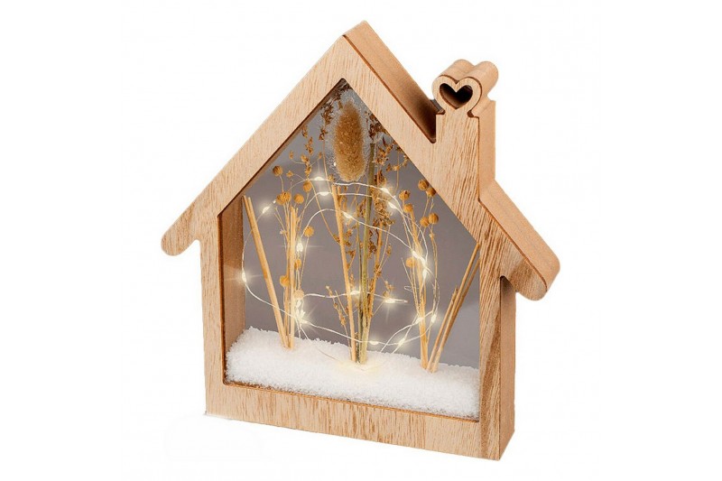 Decoration Wood LED Light Small house...