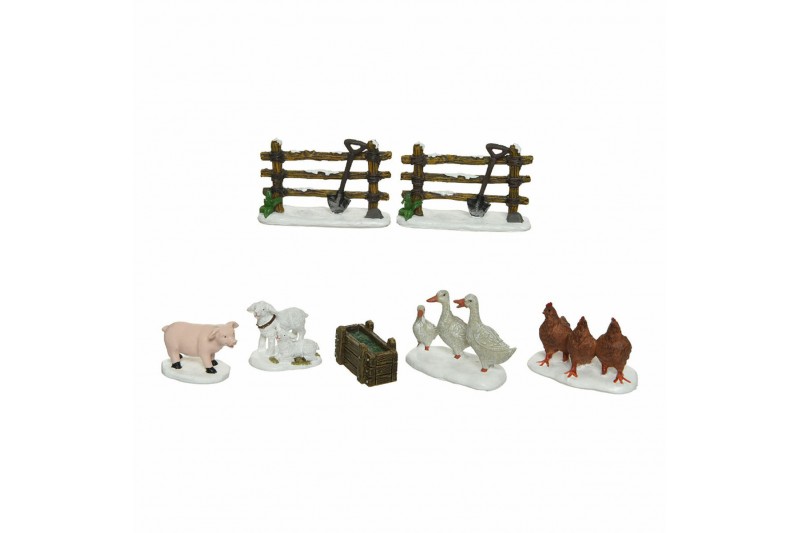 Figuras Animales Granja (3 x 7 x 5,5 cm)