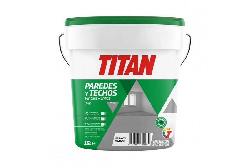 Verf Titan Wit 15L