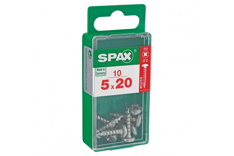 Box of screws SPAX Wirox Wood Round...