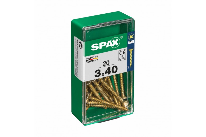 Caja de tornillos SPAX 4081020300401...