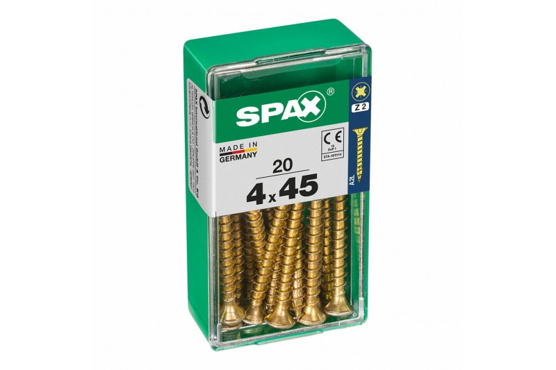 Caja de tornillos SPAX 4081020400451...