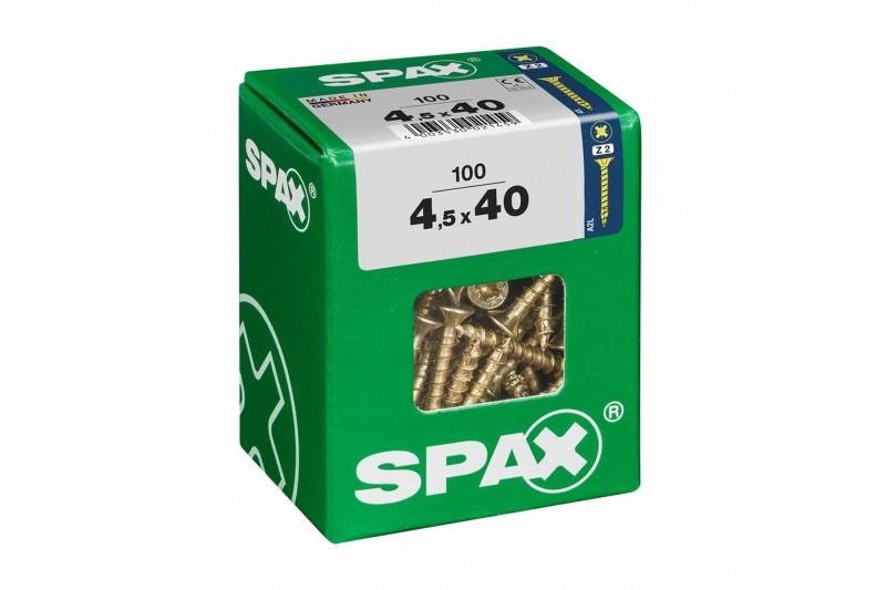 Boîte à vis SPAX Vis à bois Tête...