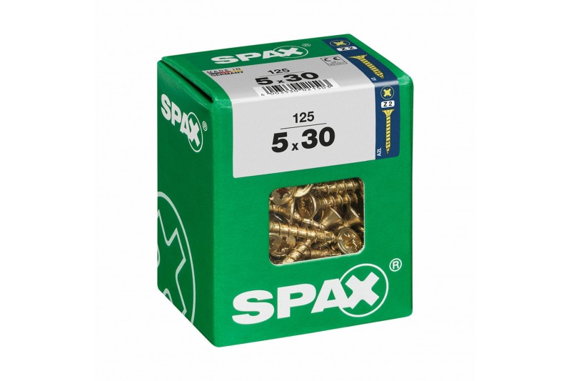 Box of screws SPAX Wood screw Flat...