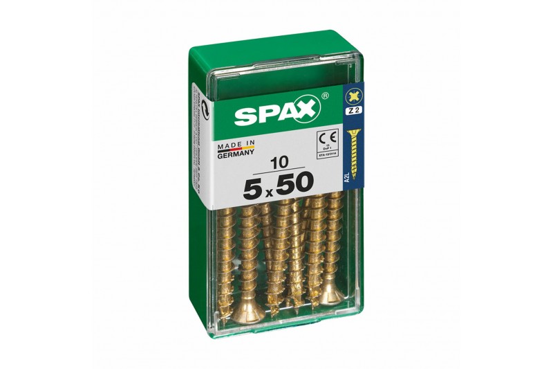 Caja de tornillos SPAX 4081020500501...