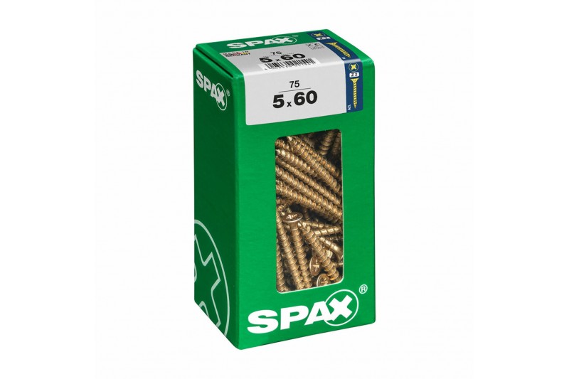 Box of screws SPAX Wood screw Flat...