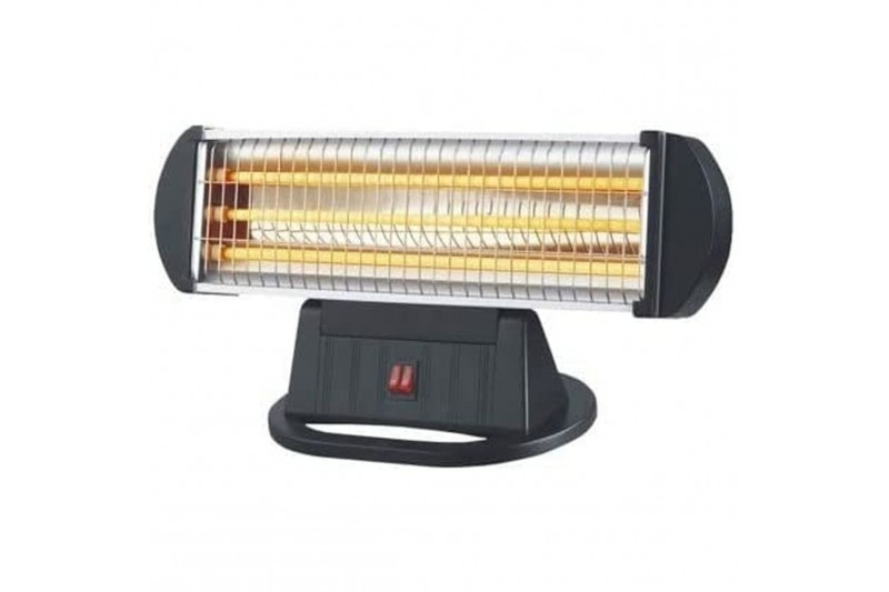 Quartz Heater EDM 07140 Black 1200 W