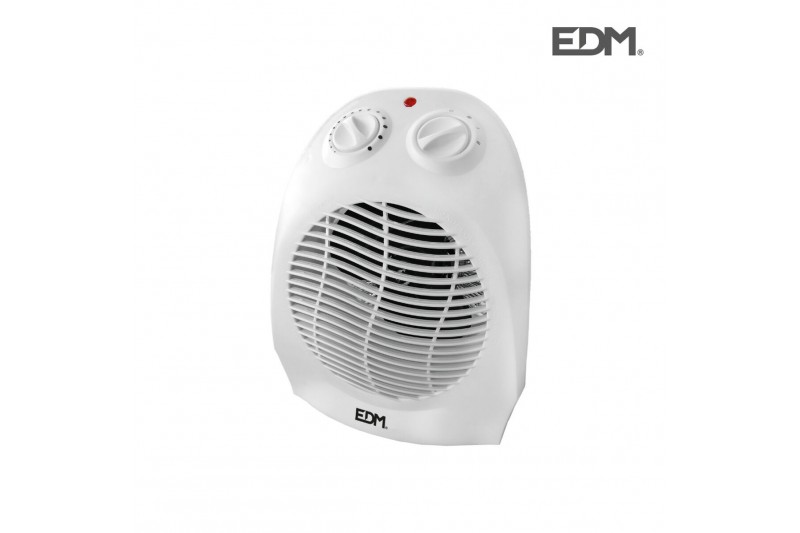 Calefactor EDM 07201 Blanco 1000-2000 W