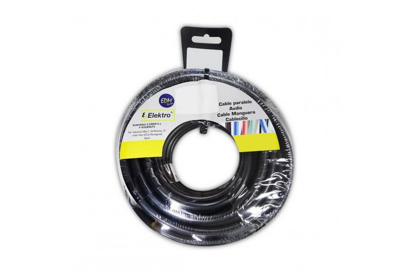 Cable EDM 3 x 1,5 mm Negro 15 m