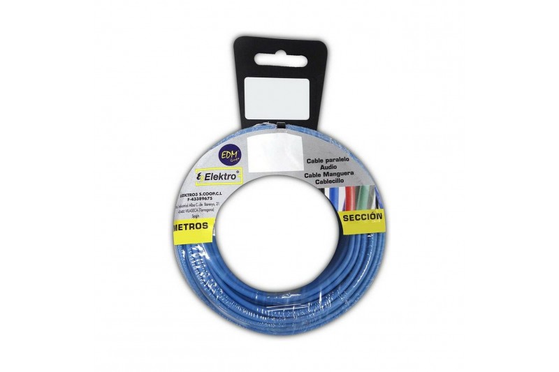 Cable EDM Azul 5 m 1,5 mm