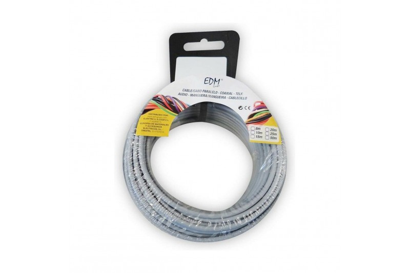 Cable EDM 10 m Gris 1,5 mm