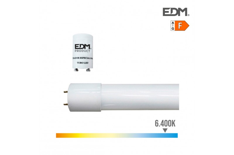 LED Tube EDM T8 18 W 1600 lm F (6500 K)