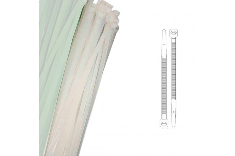 Nylon kabelbinders EDM 100 x 2,5 mm...