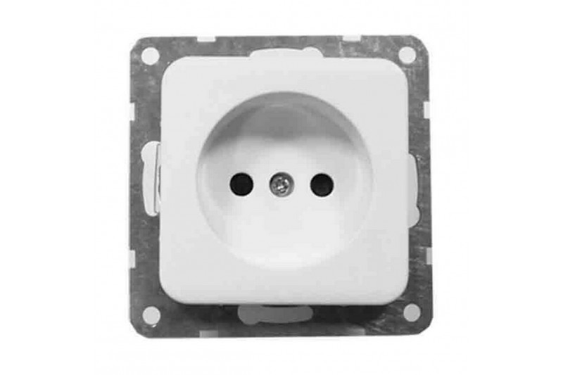 Base de enchufe EDM Term Blanco 250 V...