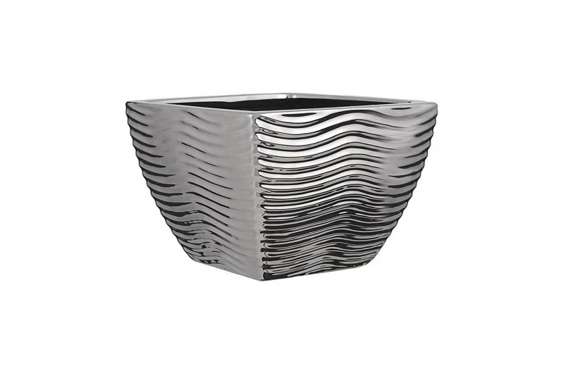 Planter Mica Decorations Ceramic Silver